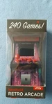 Nifty Handheld Retro Mini Arcade Vintage System 240 Video Games 70253NTKL-001 New. Price: $29.99.
