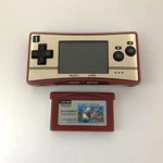 Nintendo Game Boy Micro 20TH Anniversary Famicom Color Console Super Mario Bros. Used. Price: $250.00.