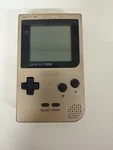 Nintendo Game Boy Pocket Limited Edition Gold Handheld System MGB-001 Used. Price: $44.99.