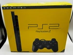 Sony Playstation 2 Slim Console Black SCPH-77004 With Box And Accessories Used. Price: $224.19.