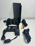 Sony Playstation PS2 Slim Black Console Bundle Controller / Cables 8MB Card Used. Price: $100.00.