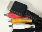Genuine Sony Oem Rca Av Audio/video Cable For Playstation PS1 PS2 PS3 6Z Used. Price: $14.08.