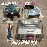 Nintendo Funtastic Smoke Grey Translucent Console Region Free Refurbished N64 Excellent. Price: $179.00.