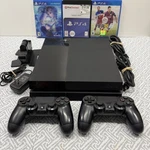 Sony PS4 500GB Console Bundle CUH-1001A Black 2 Controllers, 3 Games, Dock Used. Price: $174.95.