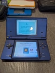 Nintendo Dsi Metallic Blue Handheld System (r & Bottoms Don't Work) Used. Price: $65.00.