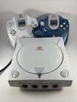 Sega Dreamcast HKT-3020 Console Controllers 1 Memory Ducatiworld Game & Cord Used. Price: $149.95.