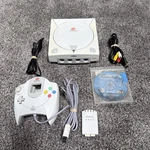 Sega Dreamcast Console (HKT-3020) Bundle W/ Oem Controller Vmu Cables Working Used. Price: $139.95.