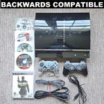 Sony Playstation 80GB Console PS3 Bundle CECHE01 Backwards Compatible +5 Games Used. Price: $319.99.