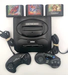 Sega Genesis Model 2 MK-1631 Console System Controller Game & Cables Bundle Used. Price: $74.97.