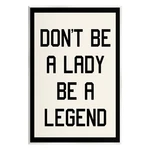 Stupell Industries Lady Legend Phrase Wall Plaque Art By Daphne Polselli New. Price: $30.24.