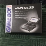 Nintendo Game Boy Advance Sp Handheld Console- Onyx Black Open. Price: $527.50.