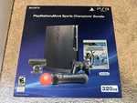 Sony Playstation Slim Move Sports Champions 320GB Wi-fi Blu-ray Bundle New. Price: $650.00.