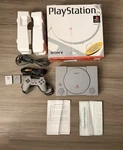 Sony Playstation PS1 SCPH-5501 Boxed Tested Oem Controller Cables 2 Memory Cards Used. Price: $217.10.