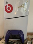Sony Playstation Slim Digital 825GB With Controllers, Cords, And Many Games New. Price: $390.00.