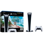 Sony PS5 Digital Edition Console Horizon Forbidden West Bundle - White Open. Price: $489.00.