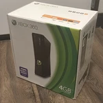 New Microsoft Xbox 360 4GB Console - Black Slim System Factory Sealed. Price: $499.99.