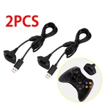 Usb Charging Cable Replacement Charger For Xbox 360 Black Wireless Controller New. Price: $10.99.