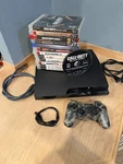 Sony Playstation Slim 120 Gb (CECH-2101A) & 13 Games W/ Controller Used. Price: $149.99.