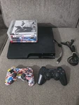 Sony Playstation PS3 Slim CECH-3001A 160GB Console Bundle Fw 4.81 Tested Used. Price: $139.99.