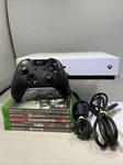 Xbox One 500GB White Console Bundle Lot Games, Controller, Cables #ML20 Used. Price: $179.99.