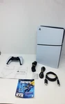 Sony Playstation 5 Console 1TB Fortnite Flowering Chaos Bundle Open. Price: $520.00.
