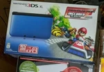 New Nintendo 3DS Xl Blue/black Mario Kart 7 Edition Game Console Handheld System. Price: $999.99.