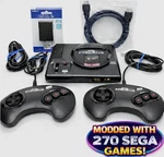 Modded W/ 270 Games Sega Genesis Mini Classic Console Controllers MK-16000 Used. Price: $149.95.