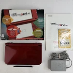 Nice! Nintendo New 3DS Xl Red Complete Original Box Charger Stylus Model Used. Price: $410.00.