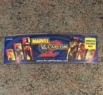 Marvel Vs Capcom 2 Arcade Marquee 6"X1" And Instruction/vinyl Sheets New. Price: $19.69.