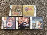 Nintendo Ds Empty Cases + Manuals Lot: Zelda Castlevania Kirby Phoenix Wright Like. Price: $80.00.