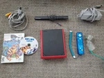 Nintendo Wii Mini RVL-201(USA) Red Black Console Bundle/ Game Controller Used. Price: $77.98.