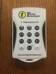 Turning Technologies Response Card RCRF-02 Clicker Used. Price: $10.00.