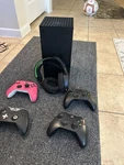 Microsoft Xbox Series 1TB Console With 4 Controllers And Wireless Headset Used. Price: $450.00.