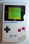 Nintendo Game Boy Original With Tetris- Works Has Lines Used. Price: $75.00.